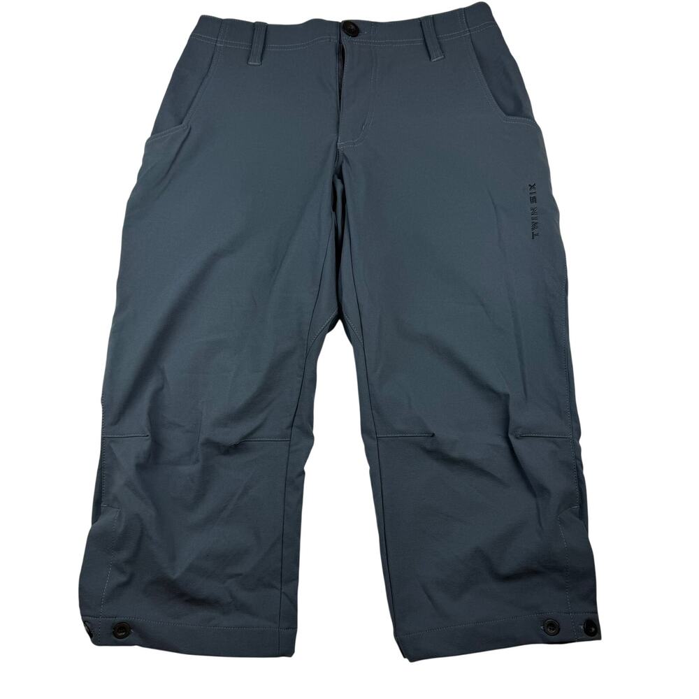 Twin Six Cycling Capri Pants Size Medium Gray